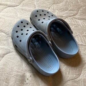 Light blue crocs